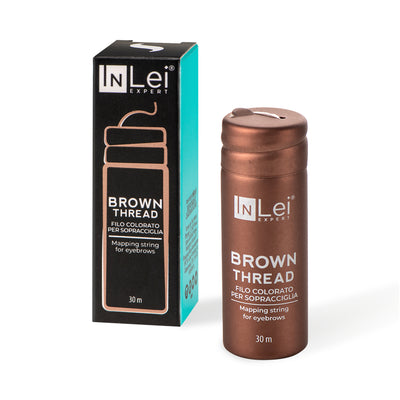 InLei® Brown Brow Mapping Thread
