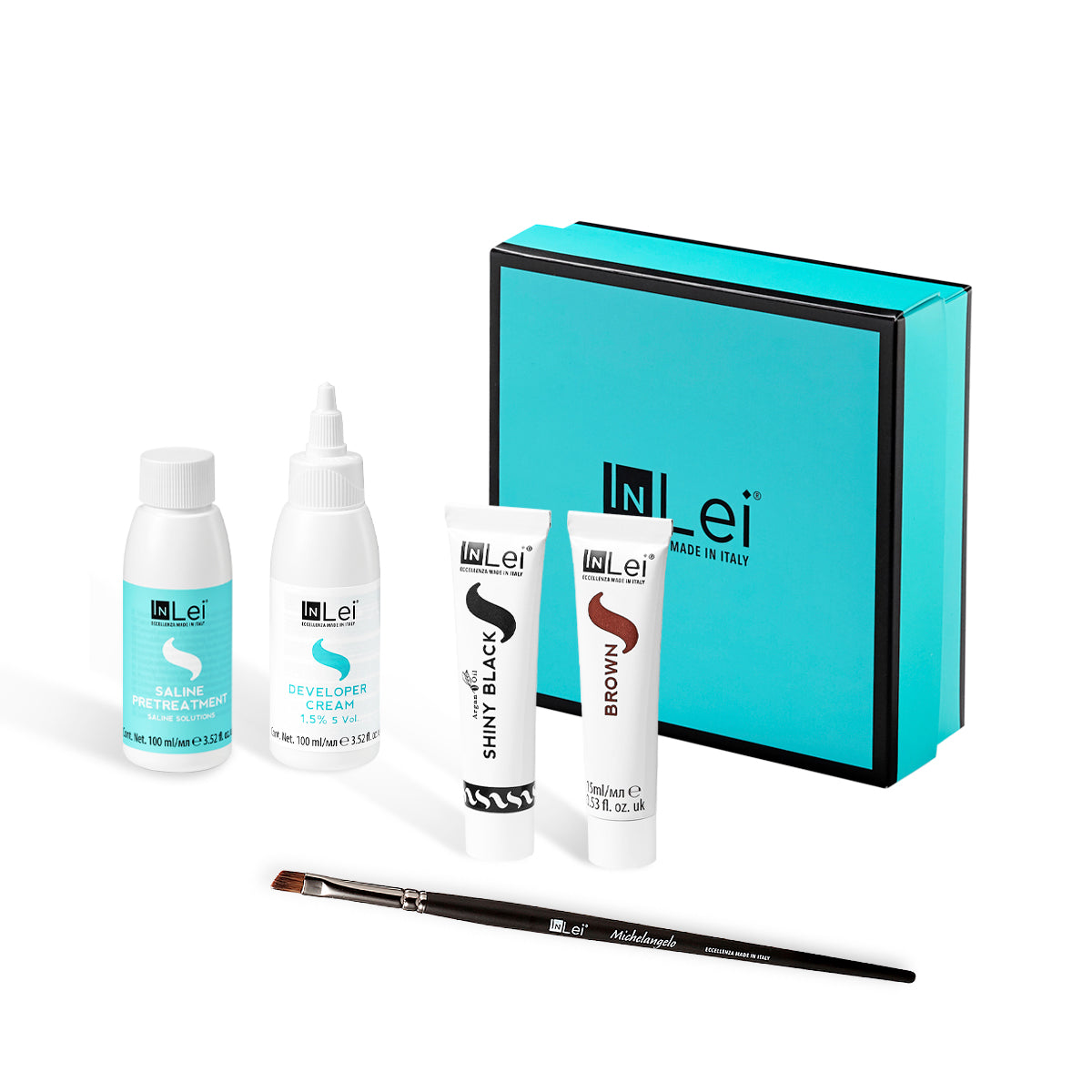 Eyelash tinting kit