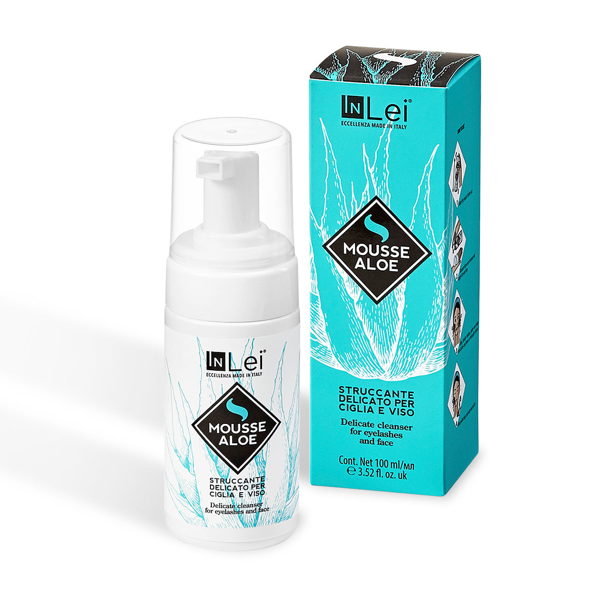 Lash and Brow shampoo aloe vera